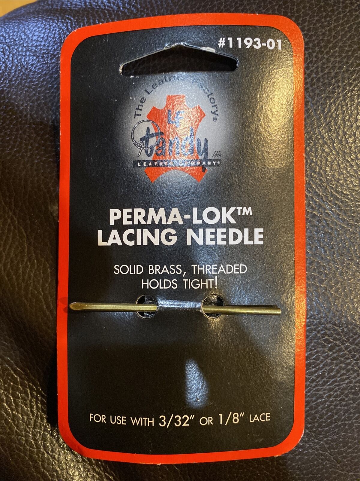 Perma-lok Lacing Needle 1193-01 By Tandy Leather