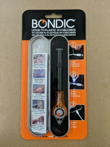 Bondic Repair Anything 100% Non Toxic Liquid Plastic Welder - Not A Glue - Sk001