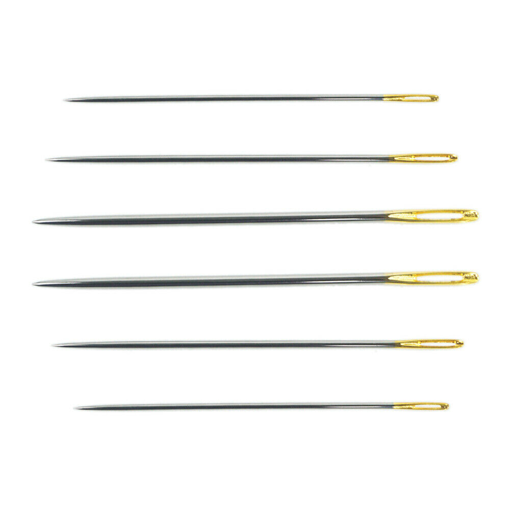 Leather Stitching Needles Hand Sewing Needles 120-072 For Leather Craft 6 Pcs